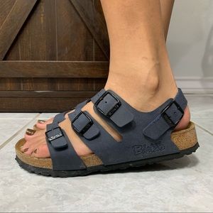 Birki's Ellice Tripple Back Strap Sandals